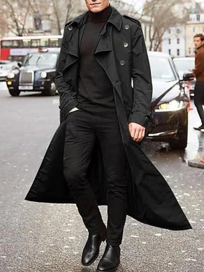 Men's Elegant Winter Trench Coat