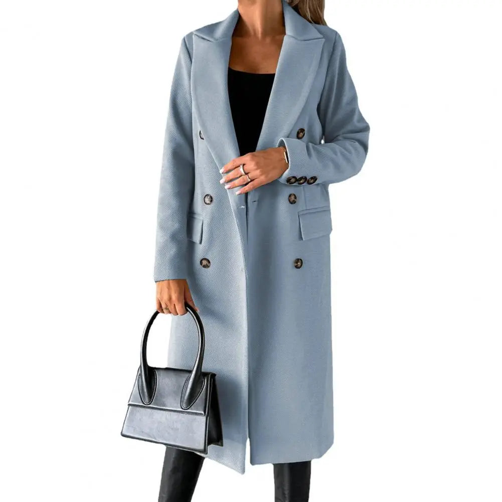 Autumn Coat Women Elegant Long