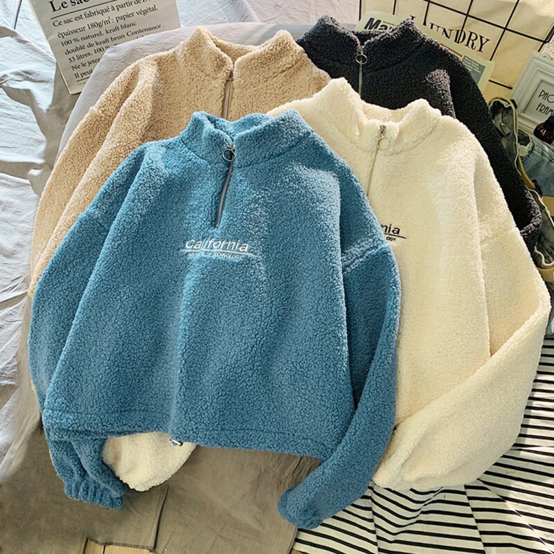 Soft Fleece Pullovers for Women Modern Style