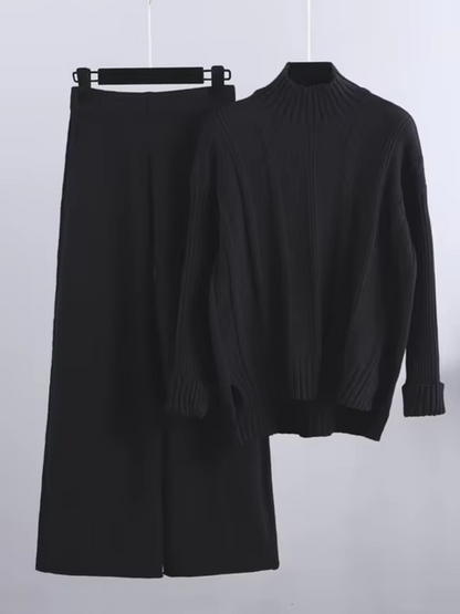 Fashionable Knit Dress Set for Women