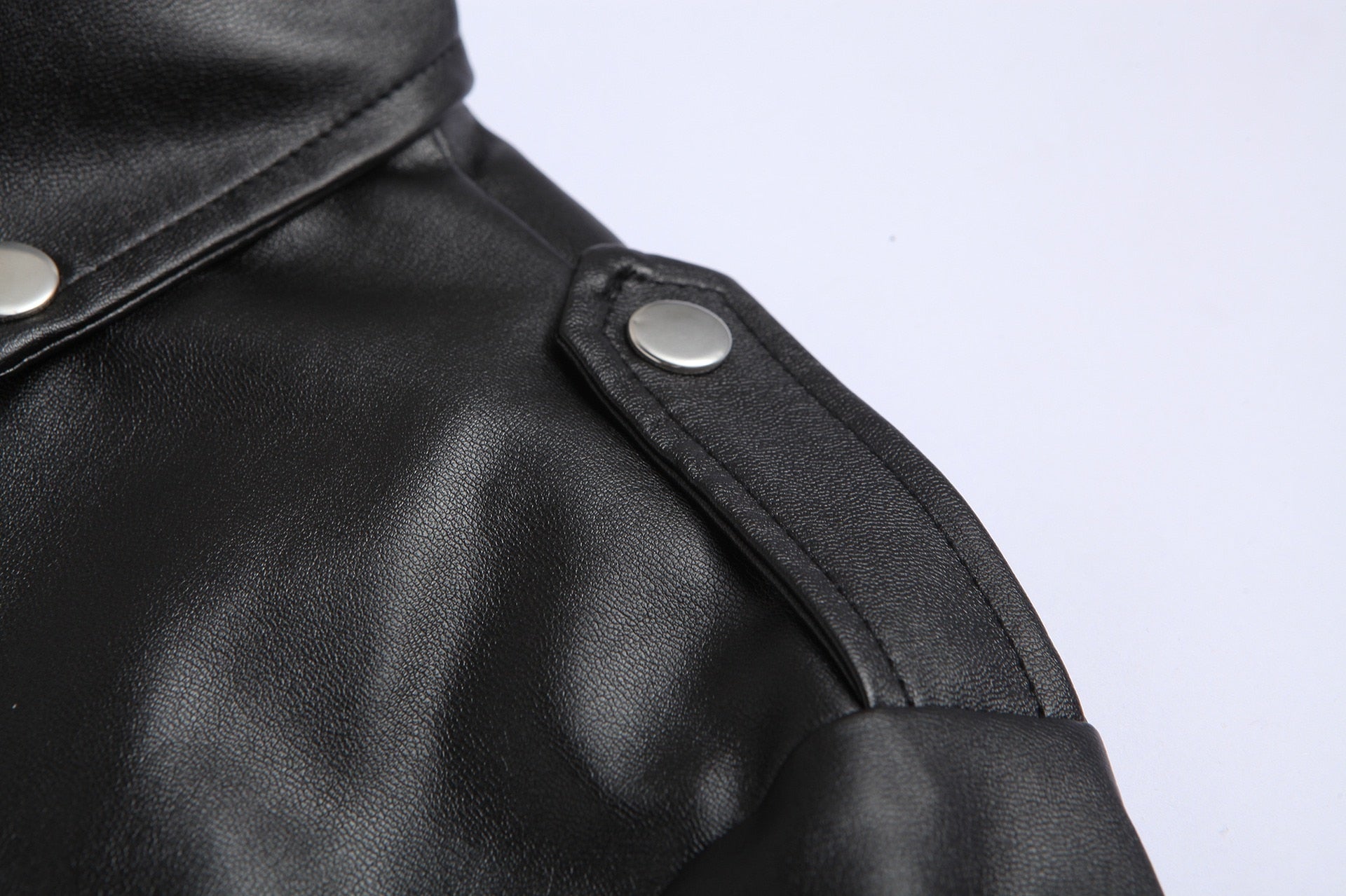 Lederjacke Herren Elegant Ledermantel - IdealeKleiden