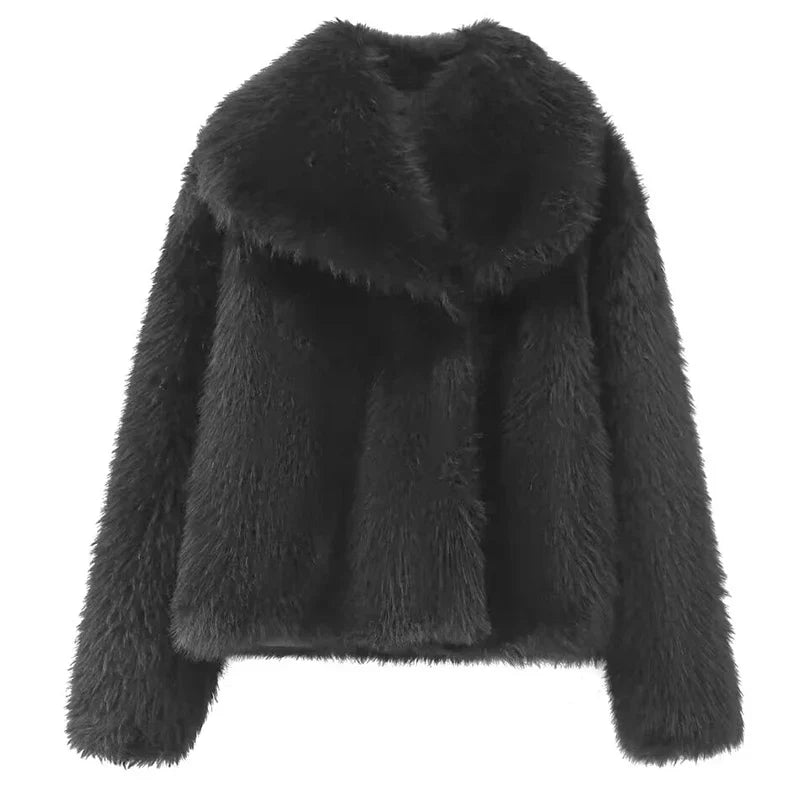 Elegant Women's Jacket Smoky Design