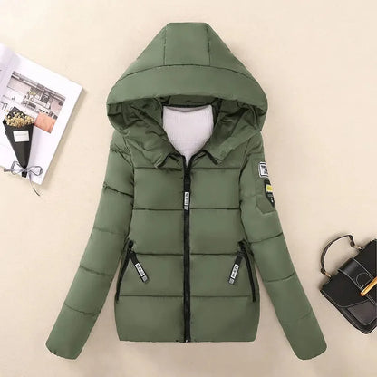 Warm Winter Jacket Lined Hood
