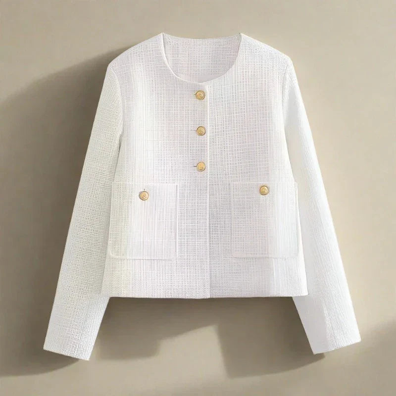 Klassische Tweed Jacke Damen