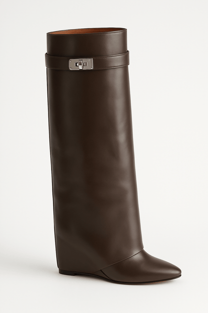 Women's Boots Elegant Design Pointed Toe