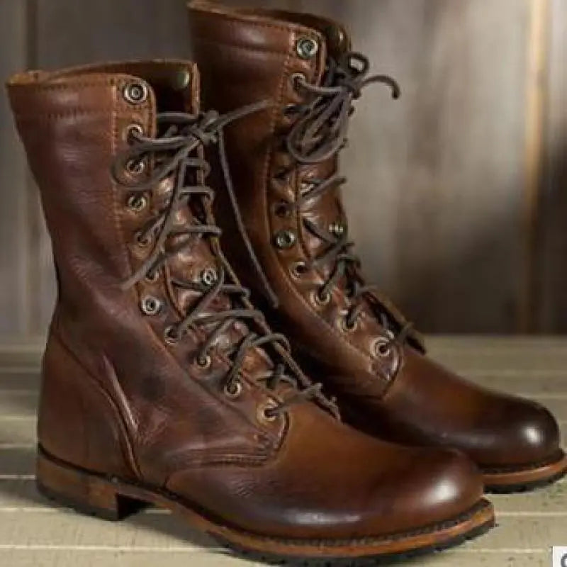 Men's Motorcycle Boots Stylish Knight Boots