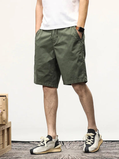 Men's Shorts Long Drawstring Casual Summer