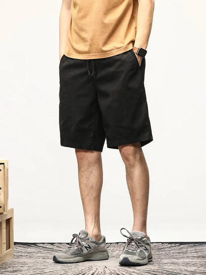 Men's Shorts Long Drawstring Casual Summer