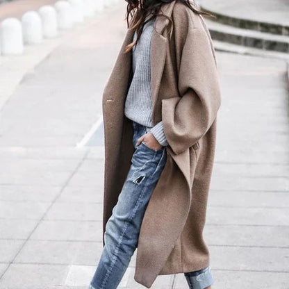 Elegante Damenjacke aus Wolle - IdealeKleiden
