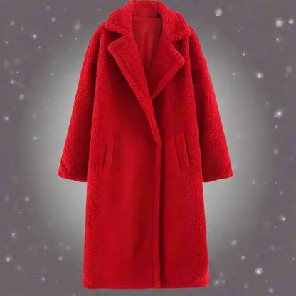 Teddy Coat Long Faux Fur Casual Elegant Design