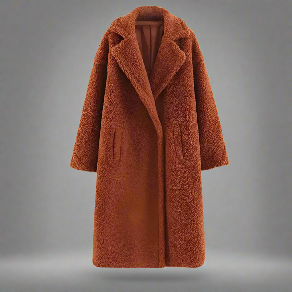 Teddy Coat Long Faux Fur Casual Elegant Design