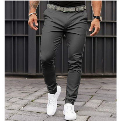 Men's Slim Fit Stretch Chino Trousers