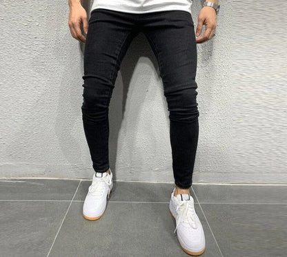 Schlanke Herrenjeans Stretch Bequem - IdealeKleiden