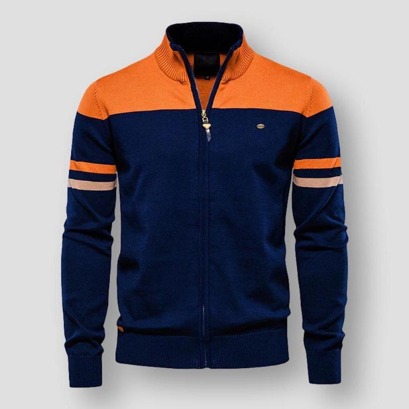 Men's Retro Stripe Style Jacket