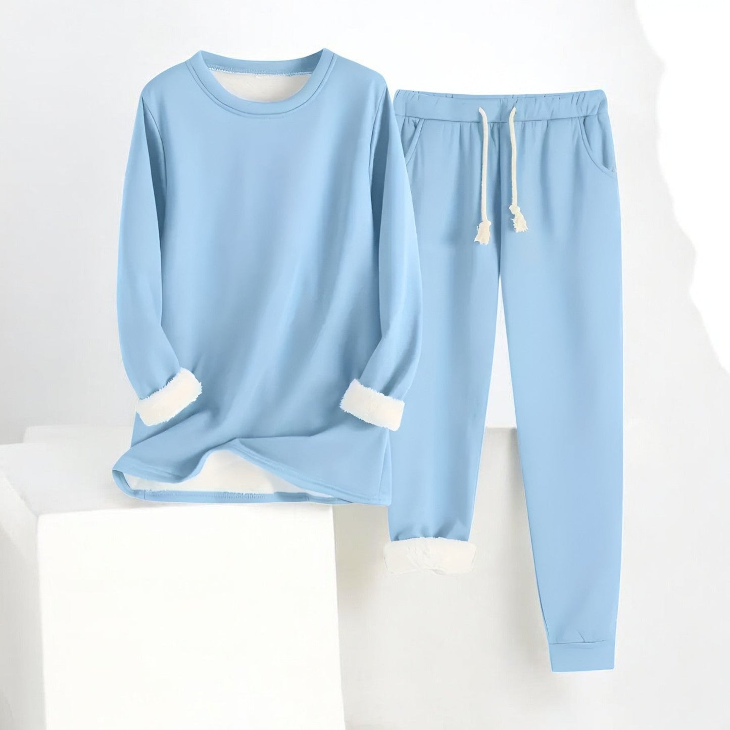 Soft Women's Fleece Set Comfortable