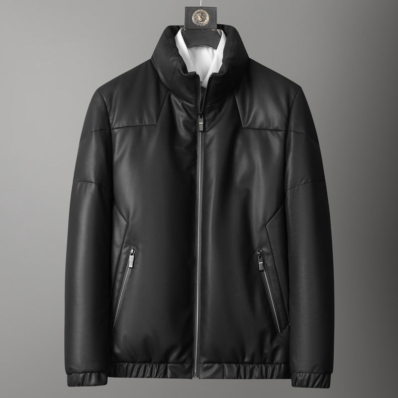 Herren Winterjacke Daunenfüllung Warm - IdealeKleiden