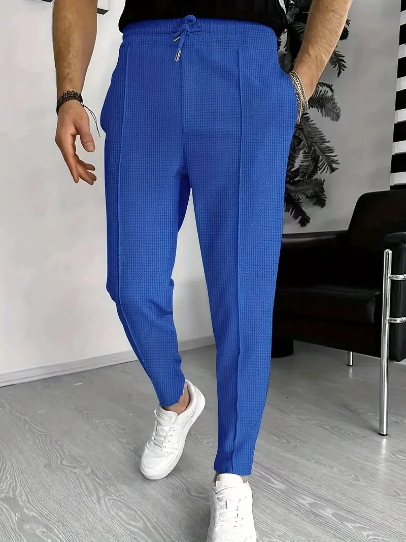 Men's Slim Fit Elastic Joggers