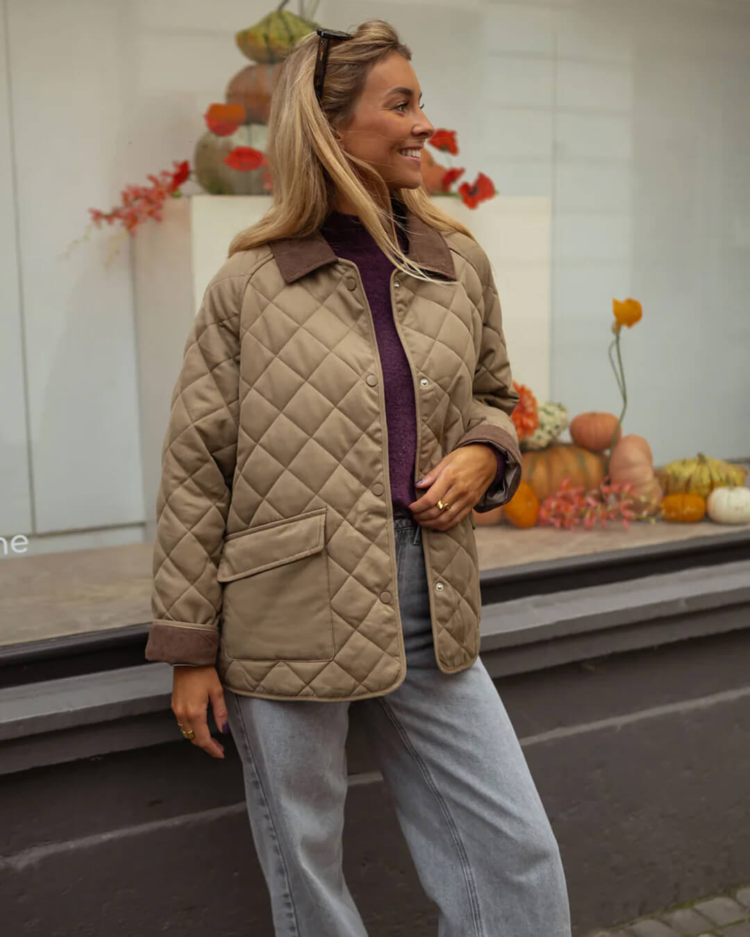Wintersteppjacke Damen Modern Stylish - IdealeKleiden