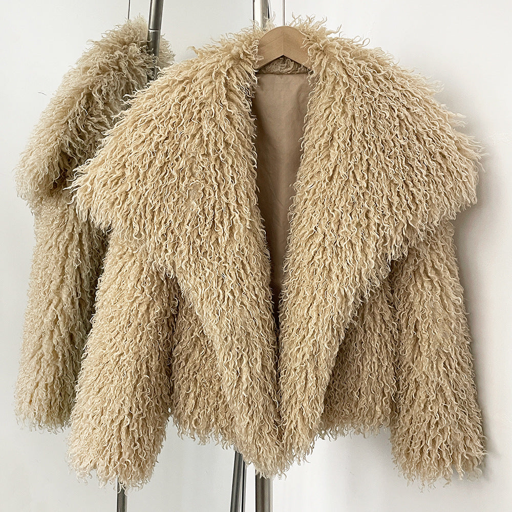 Faux Fur Coat Soft Cozy