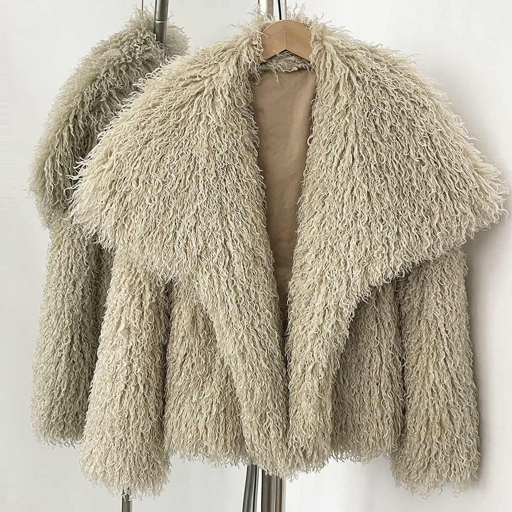 Faux Fur Coat Soft Cozy