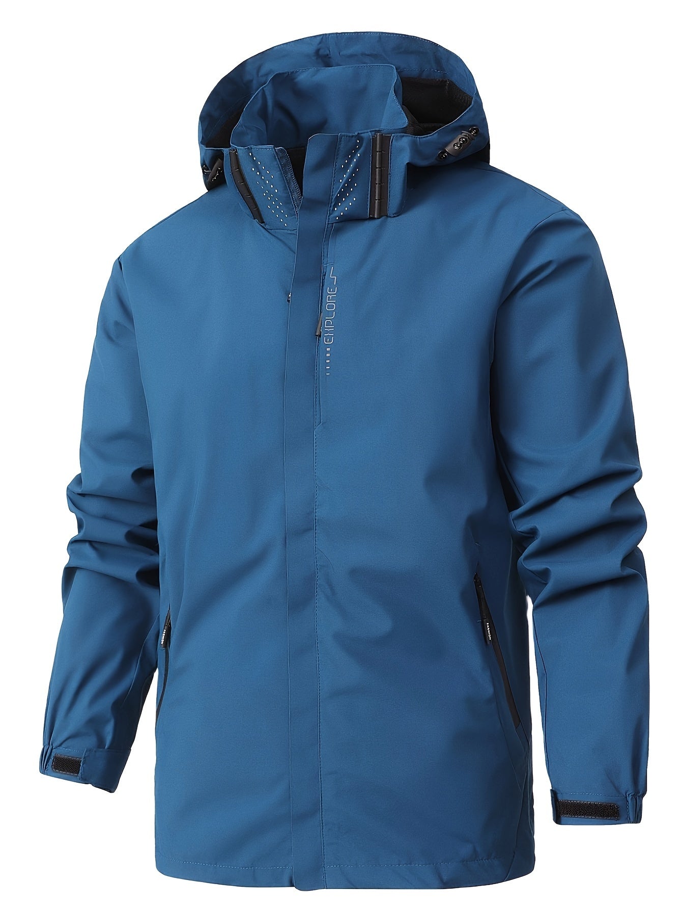 Men's Windproof Outdoor Jacket with Hood