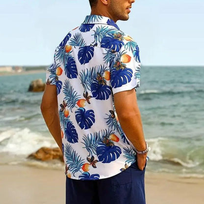 Men's Short-Sleeved Hawaiian Shirt