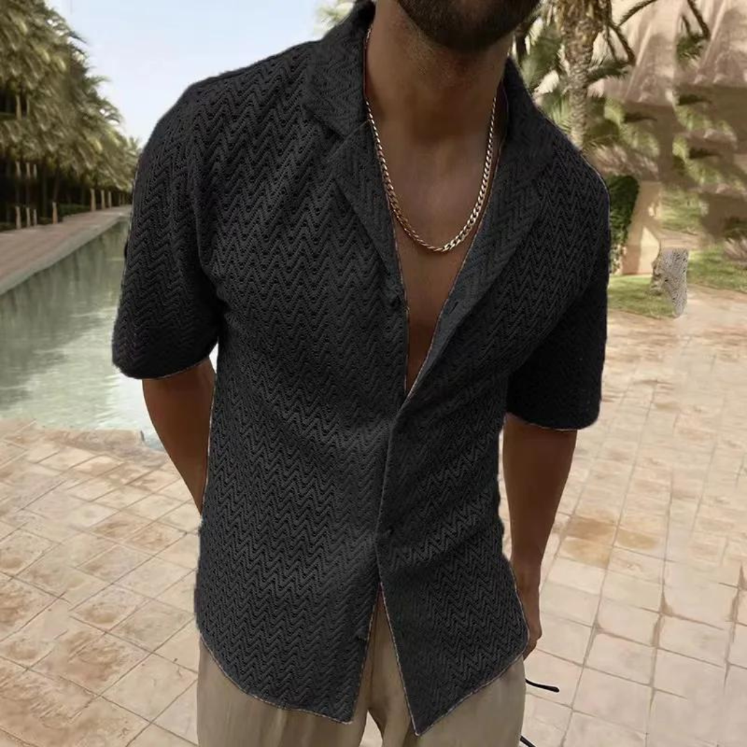 Men's Lightweight Short Sleeve Polo Shirt