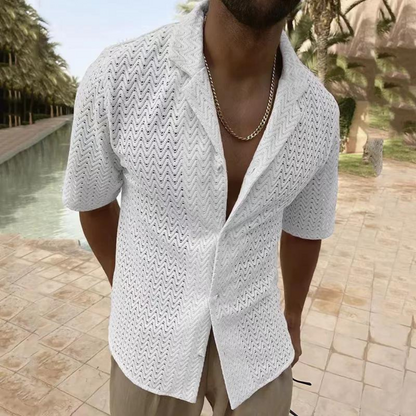 Men's Lightweight Short Sleeve Polo Shirt