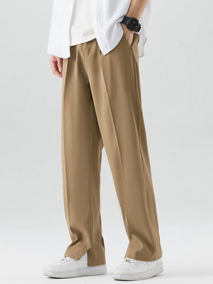 Men's Lightweight Summer Trousers Comfortable Elegant