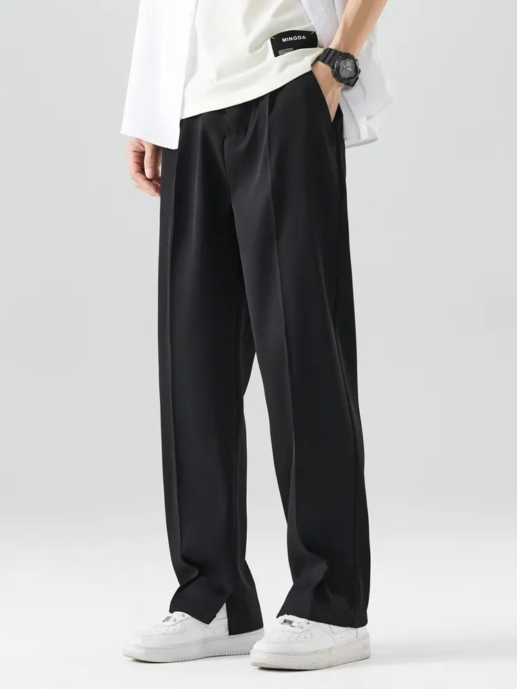 Men's Lightweight Summer Trousers Comfortable Elegant