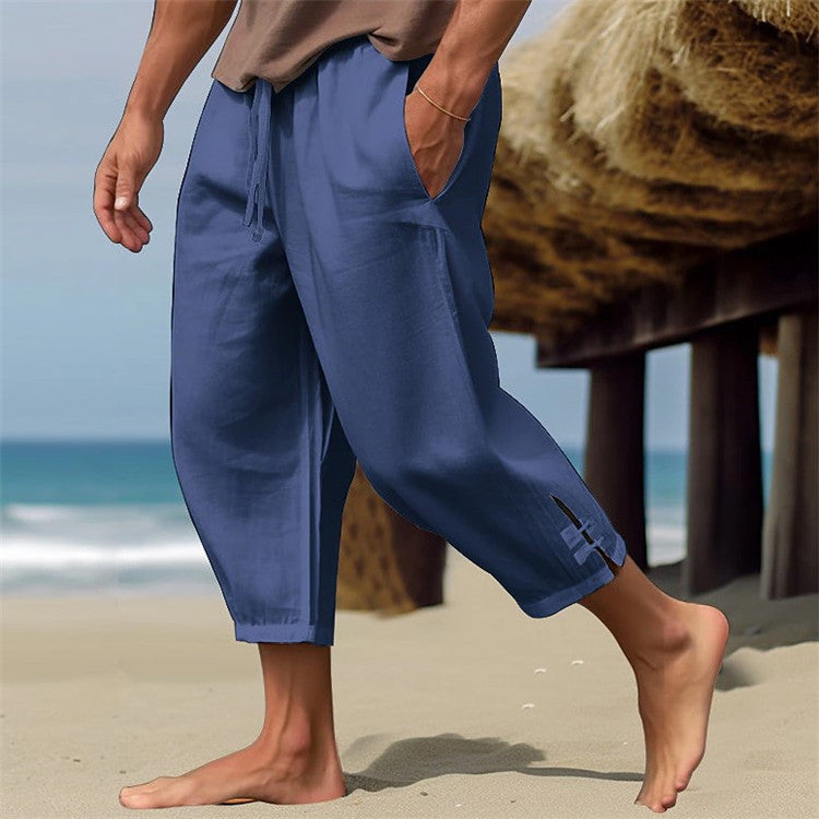 Men's Loose Fit Comfortable Harem Style Summer Pants