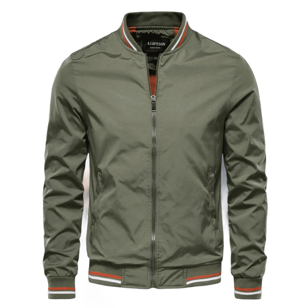Men's Bomber Jacket Summer Nylon Zipper