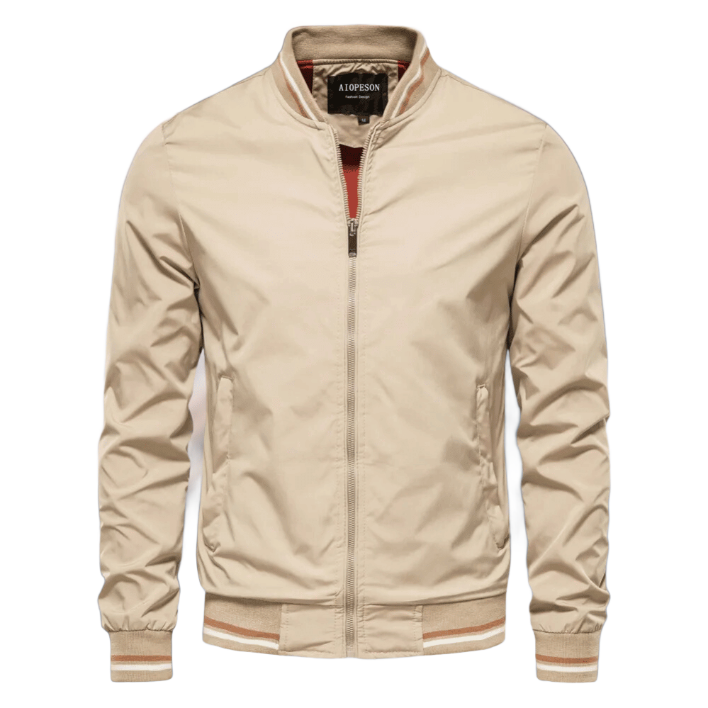 Men's Bomber Jacket Summer Nylon Zipper