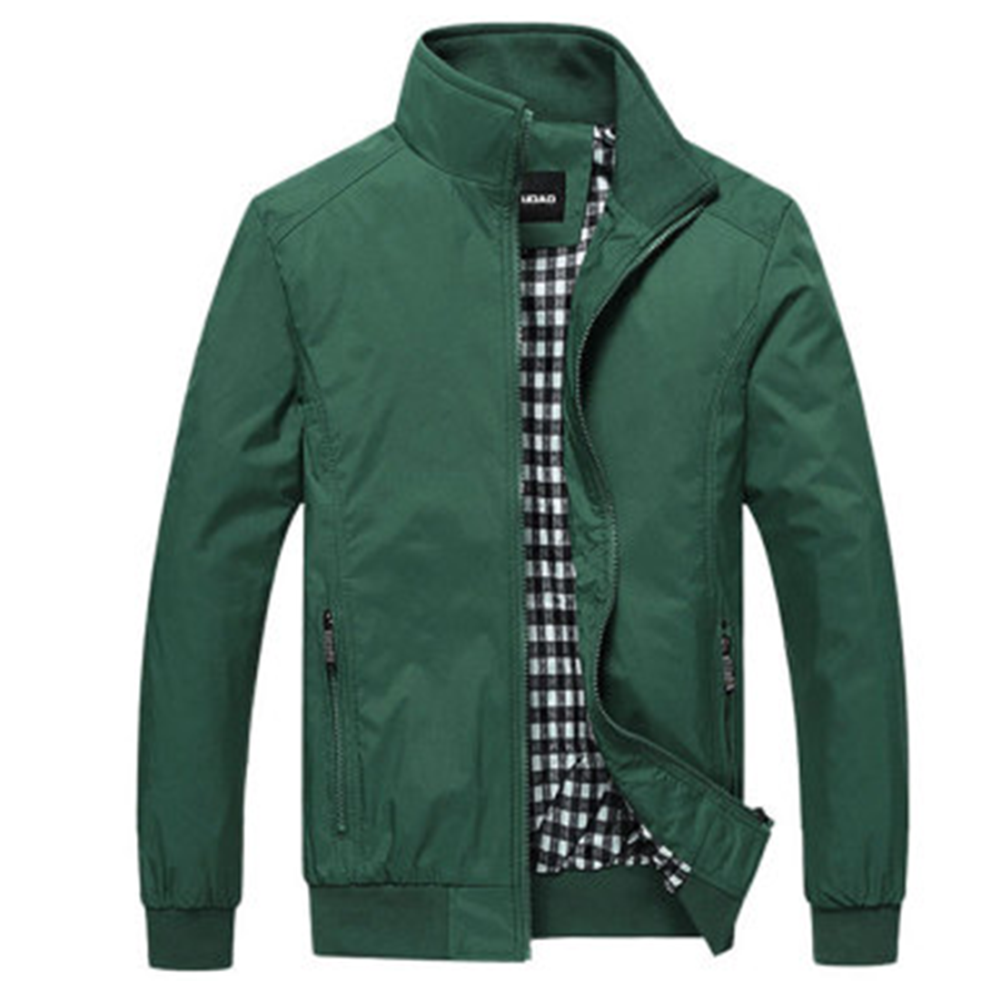 Men's Summer Jacket Windproof Zipper