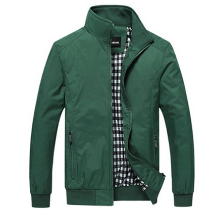 Men's Summer Jacket Windproof Zipper