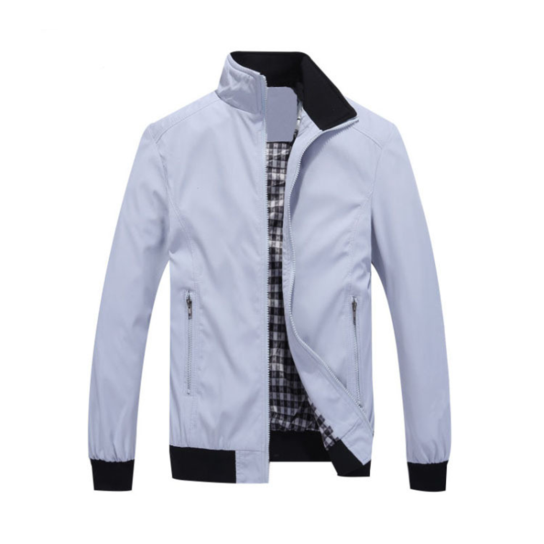 Men's Summer Jacket Windproof Zipper