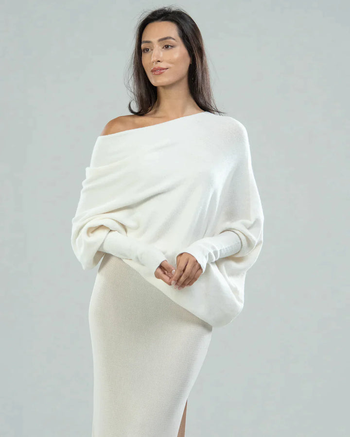 Weiche Oversize Pullover Damen Elegant