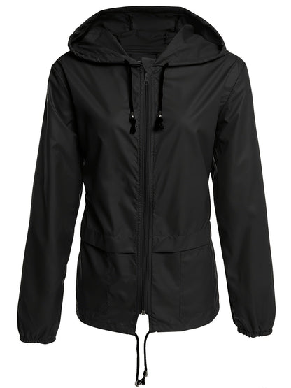 Stylish Windbreaker Hood Modern Waterproof