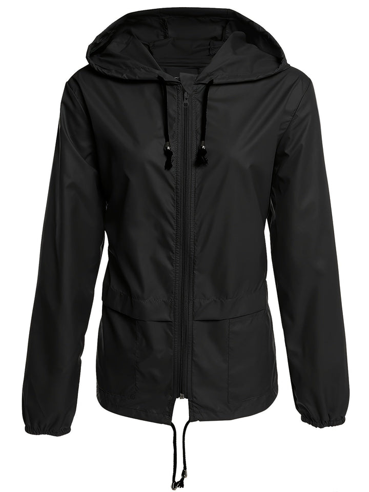 Stylish Windbreaker Hood Modern Waterproof