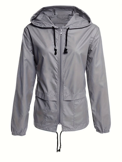 Stylish Windbreaker Hood Modern Waterproof