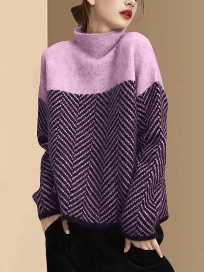 Soft Sweater Women's Mid Collar