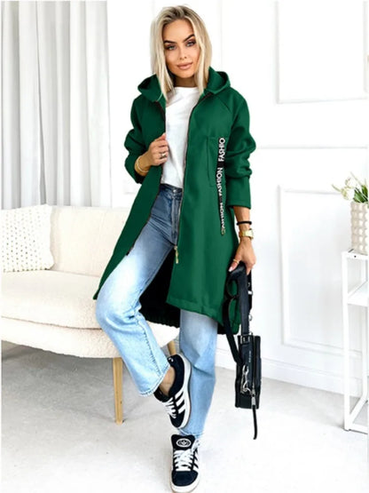 Soft Women's Winter Jacket Fleece Hoodie