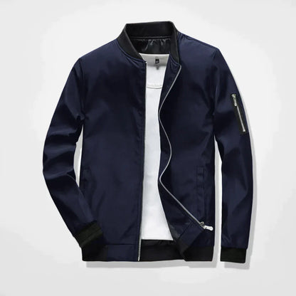 Men's Lightweight Zipper Bomber Jacket