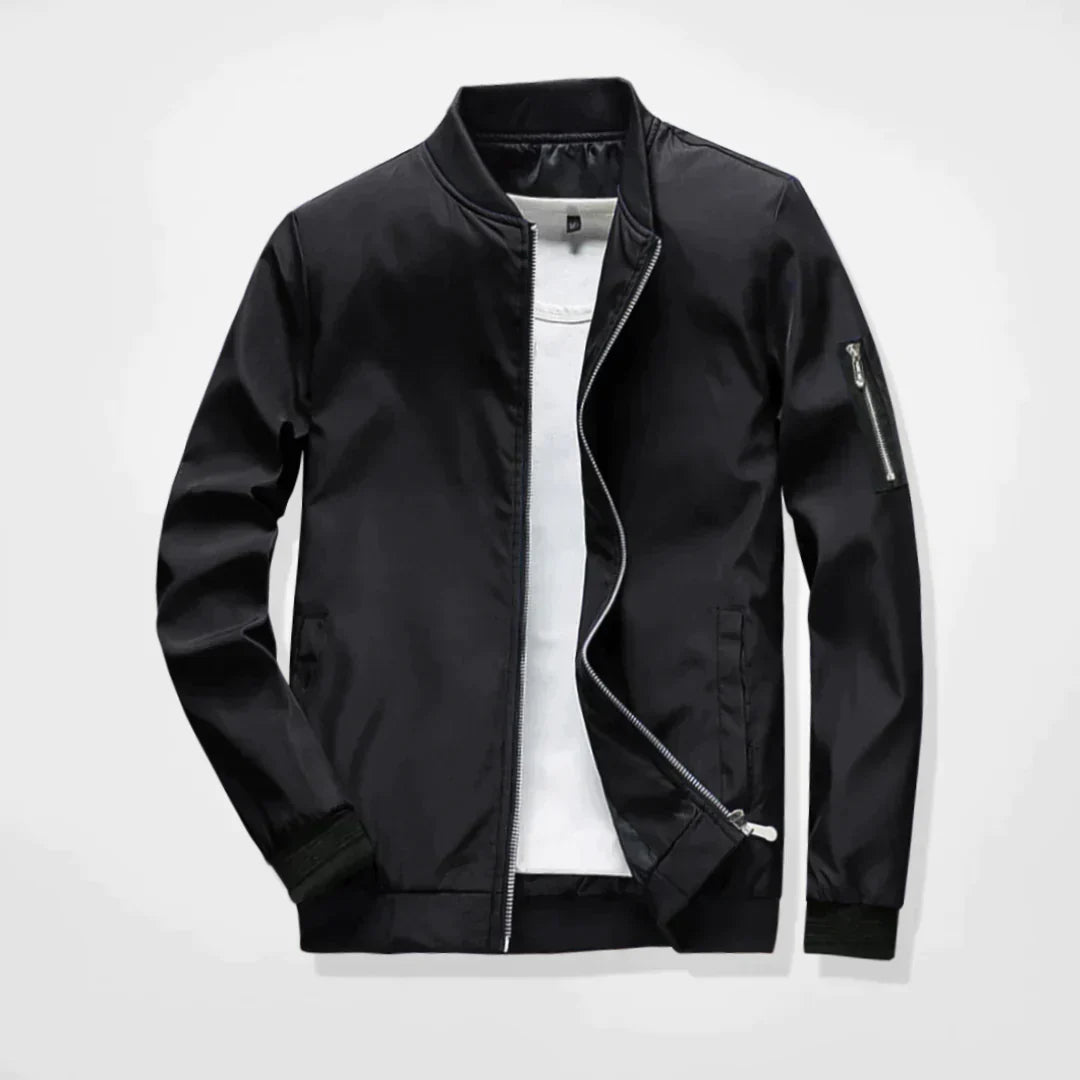Men's Lightweight Zipper Bomber Jacket