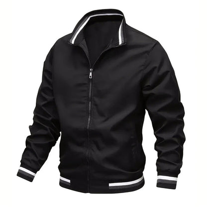 Herren Winterjacke Kragen Windbreaker Modell