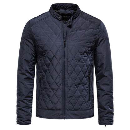 Winterjacke Herren Reißverschluss Steppjacke - IdealeKleiden