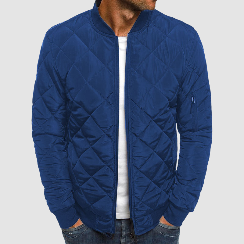 Men's Winter Jacket Zipper Warm