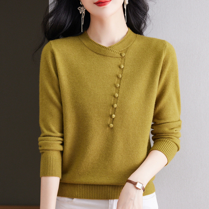 Women's Sweater Buttons Elegant