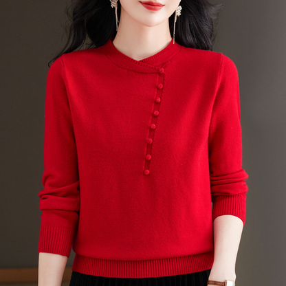 Women's Sweater Buttons Elegant