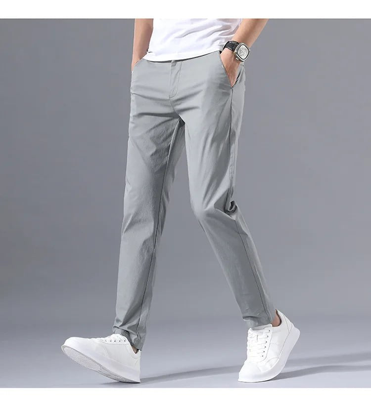 Men's Modern Slim Fit Chino Trousers